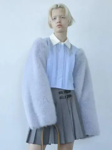 FURFUR 비쥬 프린지 셔츠