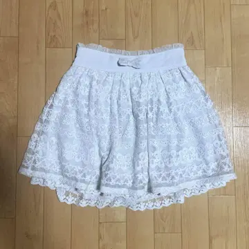 LIZLISA 전체 레이스 치마바지 큐롯