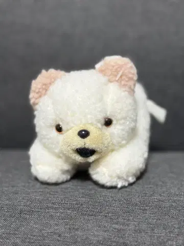 [ 새상품급 ] fafa 퍼 봉제 인형 엎드린 곰 레트로