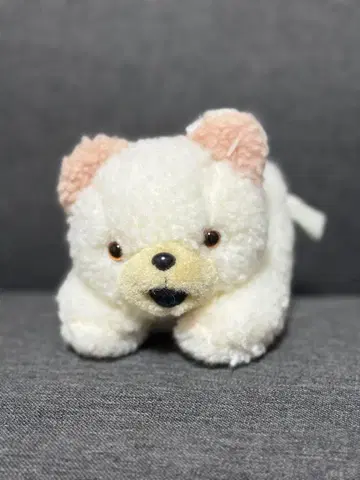 [ 새상품급 ] fafa 퍼 봉제 인형 엎드린 곰 레트로