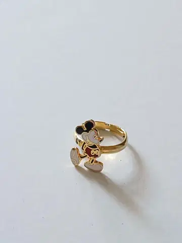 당시 물건 디즈니 빈티지 미키 반지 쇼와 레트로 반지