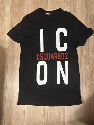 DSQUARED2 ICON 티셔츠 블랙 16Y