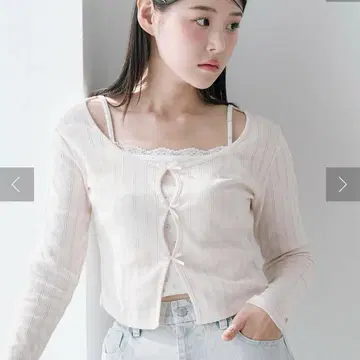 OLIVE des OLIVE 인생샷 리본 상의