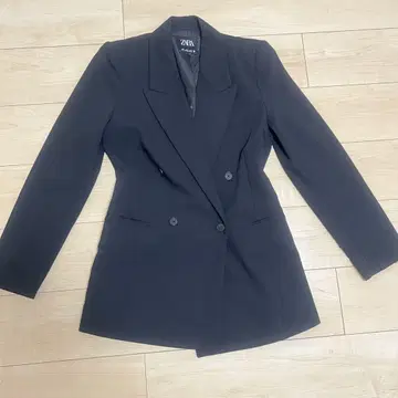 ZARA 블랙 테일러드 자켓 S