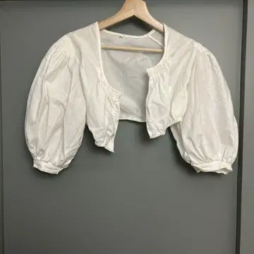 MARTE vintage 퍼프 슬리브 블라우스