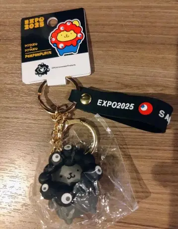 폼폼푸딩 EXPO 만박 산리오 블랙 미야쿠미야쿠 코스프레 키링