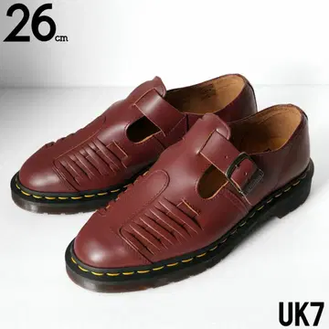 닥터마틴 UK7 26cm 새상품급 MICA 샌들 레드