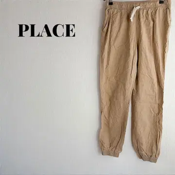 한정판 1점 PLACE 베이지 워크 팬츠