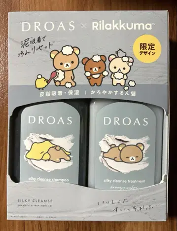 DROAS 리락쿠마 샴푸 트리트먼트 세트