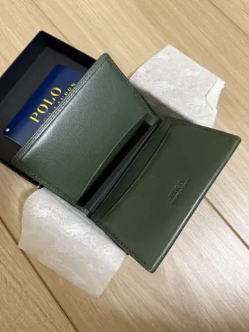 폴로 카드 케이스 명함지갑 가죽
