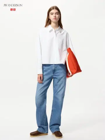 UNIQLO JW ANDERSON 스트레이트 청바지/긴 길이