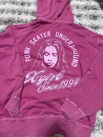 Xgirl PUNK SKATER UNDERGROUND 후드티