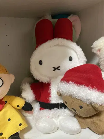 미피 스타일 한정판 산타 미피 스너피 봉제 인형