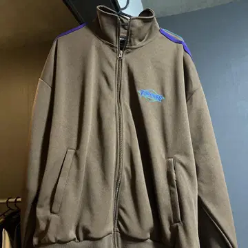 Thrasher 브라운 트랙 자켓 저지 스레셔