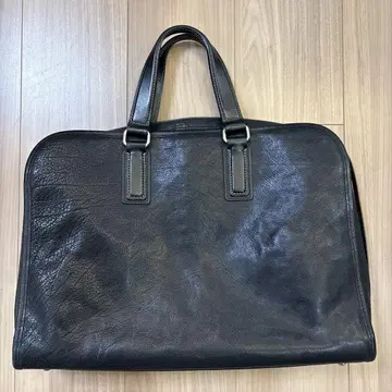 츠치야 가방 알마스 버팔로 브리프 레이븐 블랙