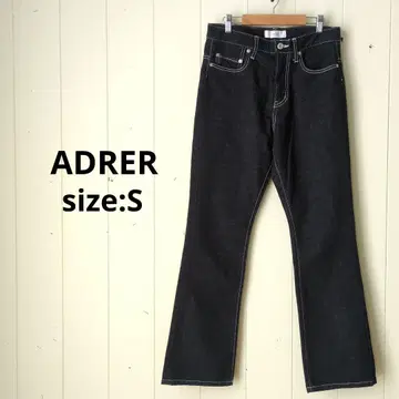 아들러 ADRER 워셔블 플레어 데님 팬츠 S 남성용