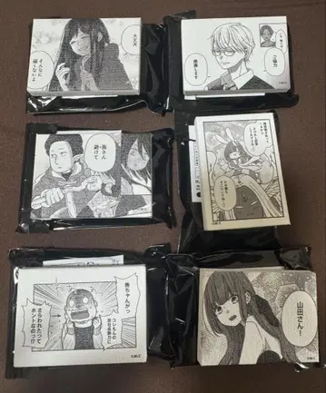 야마다 군과 Lv999의 사랑을 하는 전시회 구매 혜택 미니 캔버스 6점