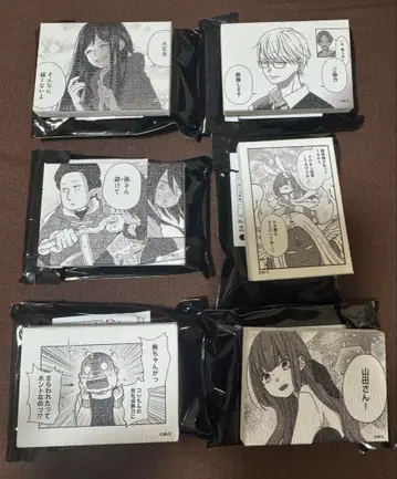 야마다 군과 Lv999의 사랑을 하는 전시회 구매 혜택 미니 캔버스 6점