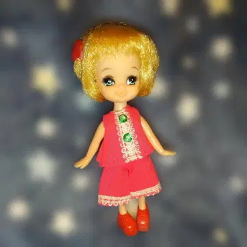 치비코 메이트 카코짱 쇼와 레트로 인형 초대 리카짱 오래된 인형