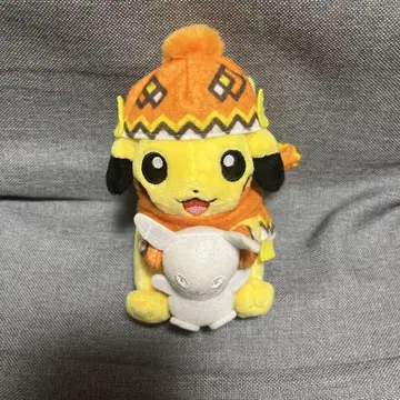 눈 축제 피카츄 마스코트 봉제 인형