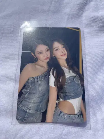 aespa LIVE CD 특전 10/5 A상 트레이딩 카드 닝닝 지젤
