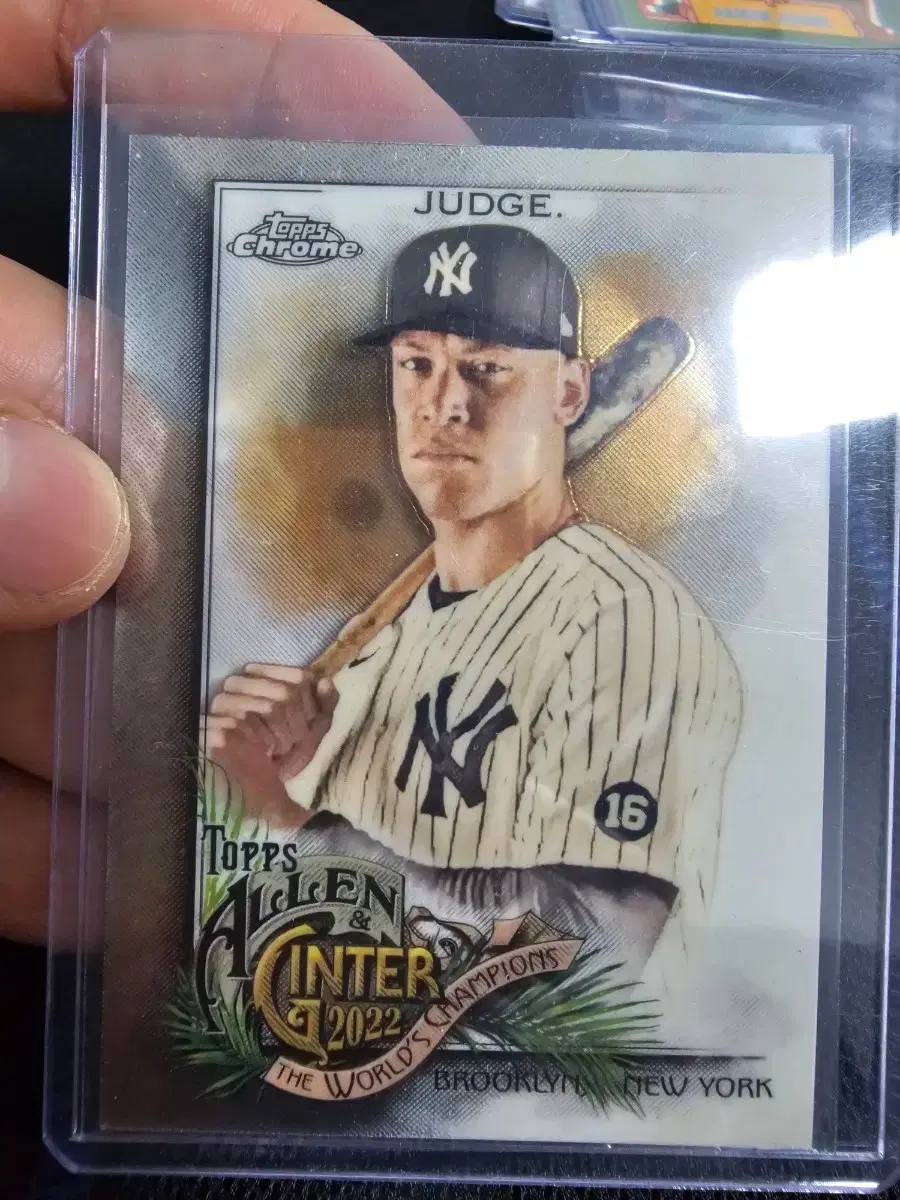 Topps Chrome 저지 Allen&Ginter 2022 카드