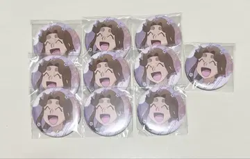 닌타마 란타로 백면상 캔뱃지 히라타키 야샤마루 10점