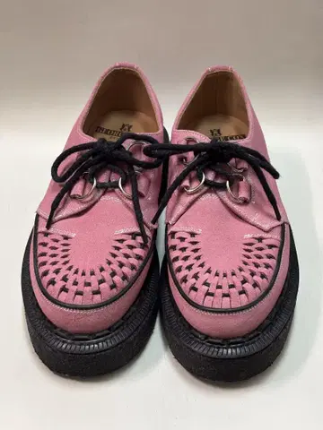 GEORGE COX SKIPTON PINK SUEDE UK5