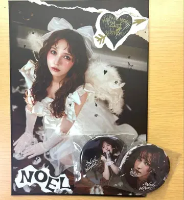FRUITSZIPPER 하야세 노엘 ZINE 캔뱃지