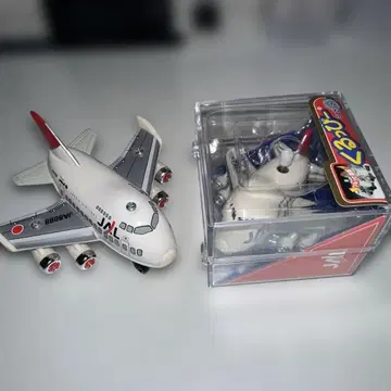 JAL 비행기 쿠룻삐 2체 세트