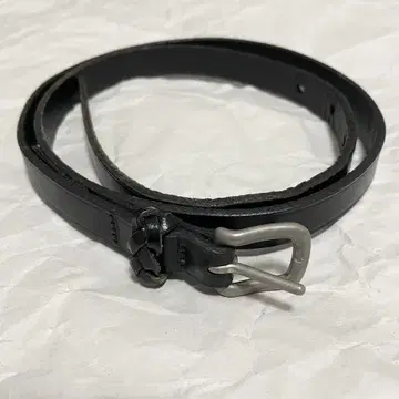 ANGLO 내로우 벨트 made in england 블랙