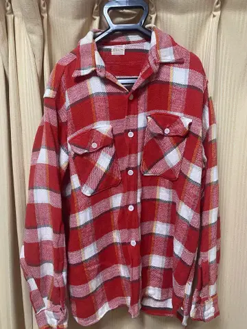 PENNEY'S 체크 무늬 셔츠 남성용