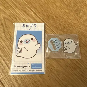 마메고마 산엑스 올스타즈 메모리 컷 스티커 아크릴 스탠드
