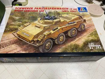 이탈레리 1/35 Sd.Kfz.234/1 8륜 장갑 정찰차