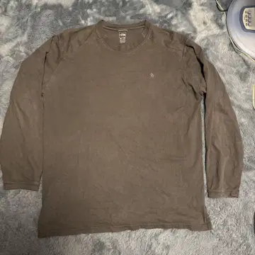 THE NORTH FACE 브라운 긴팔 셔츠