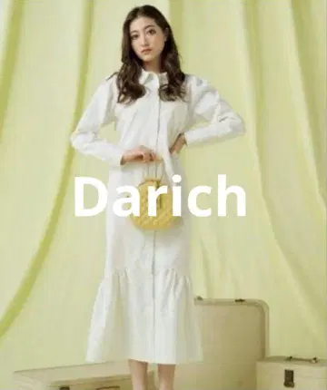 다리치 머메이드 원피스 화이트