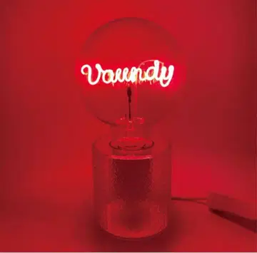 Vaundy 로고 룸 라이트 'replica' 미전구