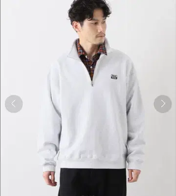 JOINTWORKS 하프 지퍼 맨투맨 저널 스탠다드 완판템