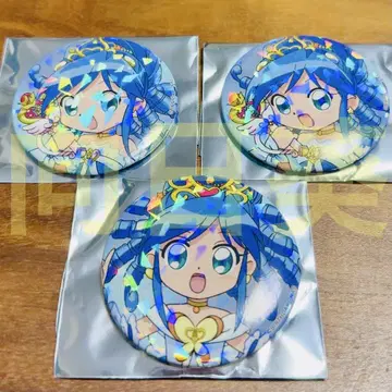 신비한 별의 쌍둥이 공주 트리 빌리지 캔뱃지 레인 3종 세트