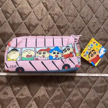 짱구는 못말려(크레용 신짱) 오류 상품 버스형 펜 파우치 레트로