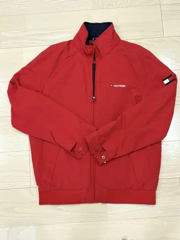 TOMMY HILFIGER 나일론 자켓 L 레드 구제 의류