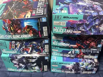 HG GQuuuuuuX 건담 프라모델 세트 7점