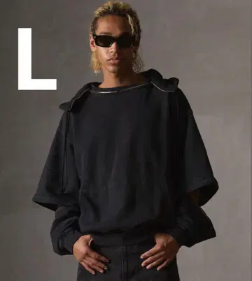 GRANCY SS 후드티 블랙 L