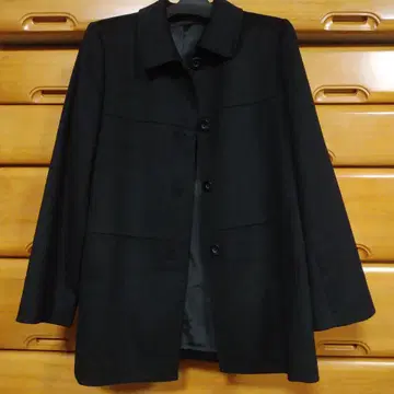 카322 새상품 블랙 테일러드 자켓 5개 버튼