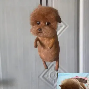 GIwawa 치와와 봉제 인형 키링 가방이나 키에 걸 수 있는