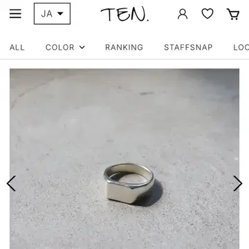 TEN. 래들링 SV 18호 silver925
