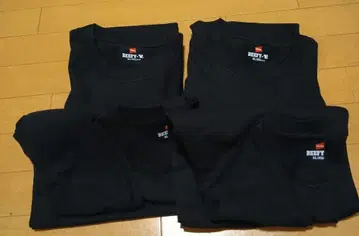 6장 세트 헤인즈 비피 티셔츠