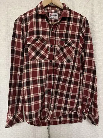 Hysteric Glamour 체크 무늬 긴팔 셔츠