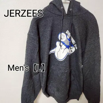 z180 [JERZEES] 후드티 (남성용 L) 다크 그레이