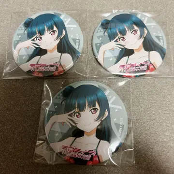 Aqours 츠시마 요시코 캔뱃지
